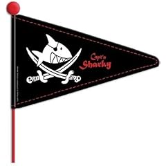 Bike Fashion  GmbH 865153-Fahrradwimpel "Capt'n Sharky"