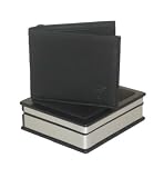 Guess Men's Passcase Leather Billfold Wallet w/ Desk Valet Box