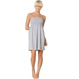 ROXY SCRIPT TUBE DRESS HEATHERGRY M