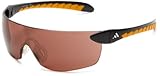 IMAGE OF adidas Supernova Sport Sunglasses,Phantom-Collegaite Gold Frame/Lst Active Antifog Lens,one size
