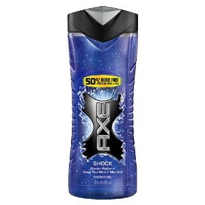 Axe Shower Gel, Shock, 18 oz Bottle (Pack of 6)