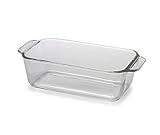 Pyrex Bakeware 1-1/2-Quart Loaf Dish, Clear