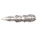 Detailed Pattern Design Pewter Finger Ring Spike