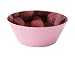 Present Time Ice Cream Bowl Melamine Plastic - 14.5cm Pink Base Chocolate Flavour