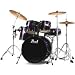 Export Select 5 Piece Fusion Drum Set ELX825H Cobalt Fade (Black Drum Hardware)