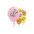 Disney Minnie 1st Birthday Latex Balloons (6) (Yellow) Party Accessory