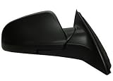 2008-2009 Chevy Malibu (LS Model) Mirror, Power, Non-Heated, Black - Passenger Side (Right) (2008 2009 08 09)