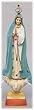 Statue - Our Lady of Fatima - 18in. - Wood Composite - Hand Painted Finish - Glass Eyes - MADE IN PORTUGAL