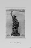 Human Soldier Statue Of Liberty Poster Print, 11x17