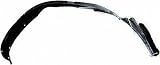 99-04 CHEVY CHEVROLET TRACKER FRONT SPLASH SHIELD RH (PASSENGER SIDE) SUV, FENDER LINER (1999 99 2000 00 2001 01 2002 02 2003 03 2004 04) C222101 30021208