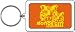 Motion City Soundtrack Tiger Lucite Keychain K-1285 Image