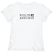T-Shirt Woman White Elegant Flag 