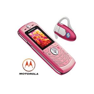 Motorola L6 Pink – SLVR Ultra Slim Design Cellular Mobile Phone Bluetooth Combo (Unlocked)