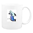 Mug with bluebird, turaco, bird, animal