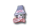 Cover Girl with Blue Hat (Set of 12) - Wedding Favors