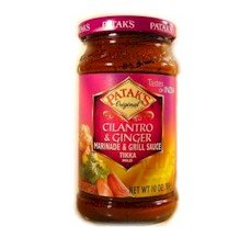 Cilantro & Ginger - Tikka Marinade and Grill Sauce - 3 Packages of 10 oz by Patak