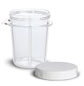 Tribest Personal Blender 8oz. Blending Container w/ Lid (2 Sets)