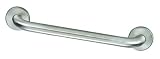 18 Polished Chrome Grab Bar with Exposed Screws 1 1/4 Outside Diameter