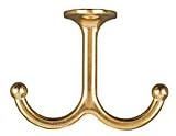 National #N245-811 2PK Brass Undershelf Hook
