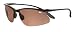 Apparel : Bolle Sunglasses Kicker Shiny Black Frame with EagleVision 2 Dark Golf Lenses