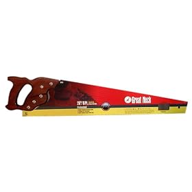 Great Neck N26S 26-Inch Hand Saw-Wood Handle and Chrome Nickel Steel Blade