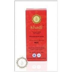 Khadi Pflanzenhaarfarbe Henna, Amla & Jatropha
