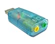 USB 2.0 External 5.1 Channel 3D Sound Card Adapter for PC Notebook Laptop