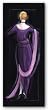 Matilde In Purple by Julia Hawkins 8"x20" Art Print Poster