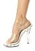 5 Inch Heel Clear Sandal Women'S Size Shoe