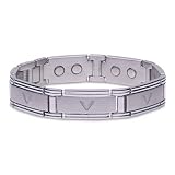Callaway Golf Collection Series Ionetix Therapeutic Bracelet - Silver (7.5 Inch)