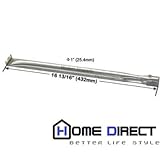 MCM 10361 Universal Straight Stainless Steel Pipe Burner for Charmglow, Nexgrill, Costco Kirkland, Perfect Glo, Permasteel, Sterling Forge, and Other Grills