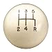 Hurst 1630004 White 5-Speed Classic Shifter Knob