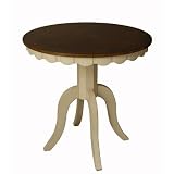 Cottage Counter Height Round Dining Table w Pedestal Base Cottage Counter Height Round Dining Table w Pedestal Base