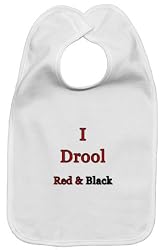 I Drool for Red & Black - Baby Bib