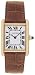 NEW CARTIER TANK LOUIS LADIES YELLOW GOLD WATCH W1529856
