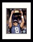 2005-06 NFC Championship Game: Matt Hasselbeck NFC Championship Trophy Framed Photograph