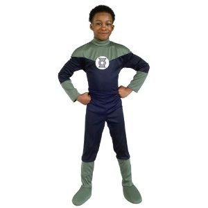 Green Lantern Justice League Kids Costume Small - Child Clothes Size 4-6 Green Lantern Justice League Kids Costume Small - Child Clothes Size 4-6