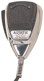 Astatic 636L-C Chrome 4 Pin Cb Microphone