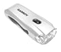Garrity Power Lite 3 LED Crank Light (Titanium Silver/Black)