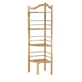 Winsome Wood Corner Baker's Rack, Natural