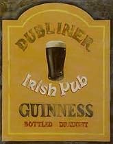 Art Poster Print - Dubliner Irish Pub - Artist: David Marrocco- Poster Size: 14 X 11