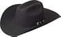 Bailey Western Lucky Hat Black/6 5/8