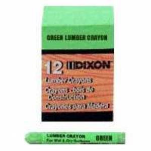 Childrens Toyshop  Toys : DIXON TICONDEROGA 52200 GREEN LUMBER CRAYON (Pack of 12)
