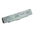 Laptop Battery for Sony Vaio PCG VGN-AR VGN-CR VGN-NR VGN-SZ Series, PN: VGP-BPS9 VGP-BPS9A/B VGP-BPL9 (Silver)