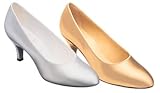 1016 Regular Fit Ladies Court Shoe with a 2.5 Contour Heel