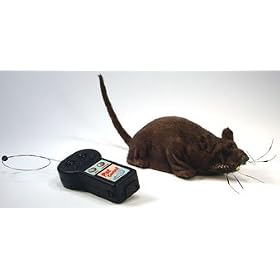 Furry Remote Controlled Rat by RC Toys