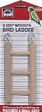 Vo-Toys Wooden Bird Ladder 3 Steps Size 6in
