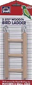 Vo-Toys Wooden Bird Ladder 3 Steps Size 6in