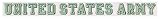 US Army Long Window Decal Sticker
