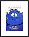 Aladdin, Art Poster with Metal Frame, poster size: 11